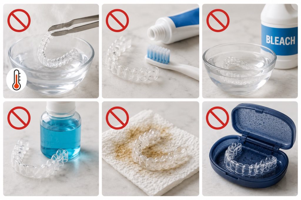 What to Avoid When Cleaning Your Retainer